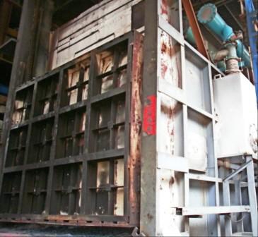 50t gas heating furnace